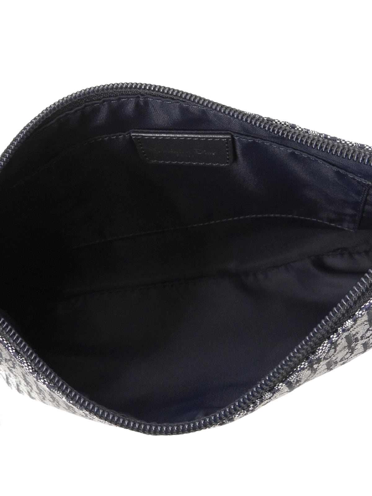 トロッターパターンショルダーバッグ ネイビー