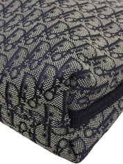 トロッターパターンショルダーバッグ ネイビー