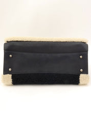Circa 2015 Mouton Boy Chanel Chain Shoulder Bag, Black/Ivory