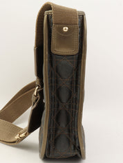 Cannage Stitch 单肩包 卡其色/黑色