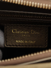 Cannage Stitch 单肩包 卡其色/黑色