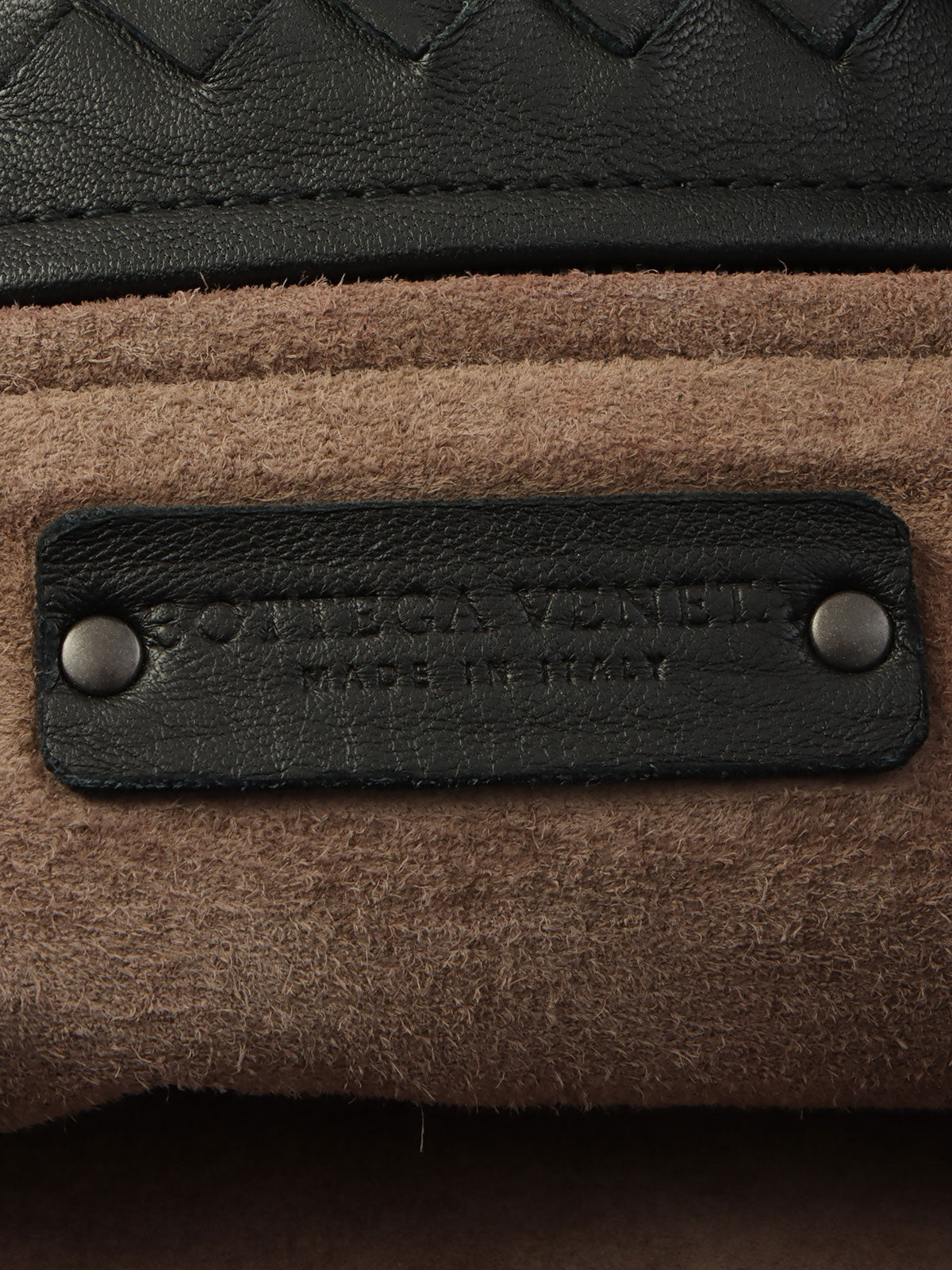 Intrecciato Tote Bag Black