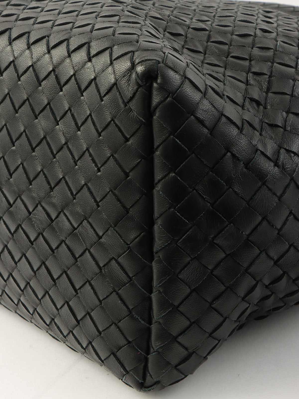 Intrecciato Tote Bag Black