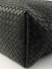 Intrecciato Tote Bag Black