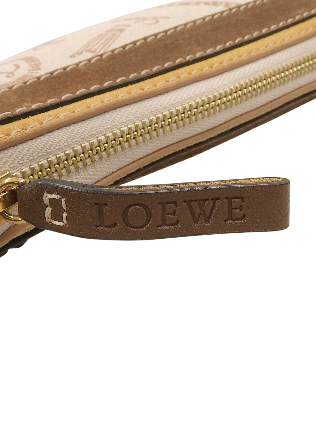160th Anniversary Print One-Shoulder Bag Beige/Brown