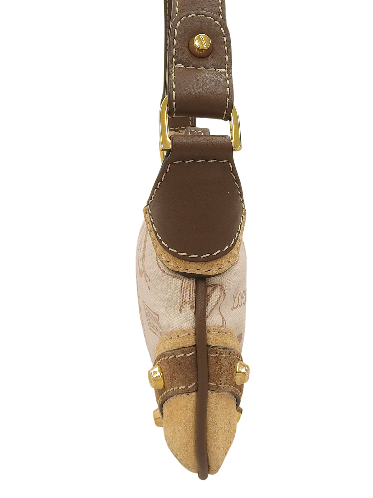 160th Anniversary Print One-Shoulder Bag Beige/Brown