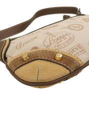 160th Anniversary Print One-Shoulder Bag Beige/Brown