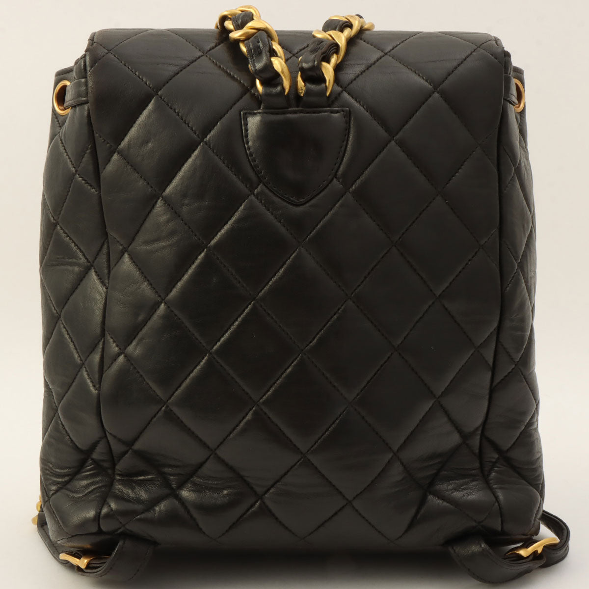 Matelassé Stitch CC Turn-Lock Backpack Black