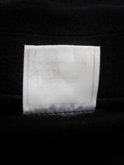 1997年製 カシミアCCマークボタンロングコート ブラック #36