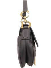 レザーサドルバッグ ブラック