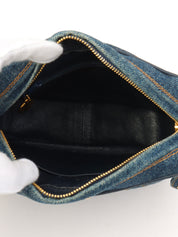 1997年頃製 デニムCCターンロックチェーンショルダーバッグ インディゴ