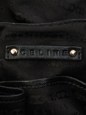 Lizard Embossed 2-Way Bag - Black