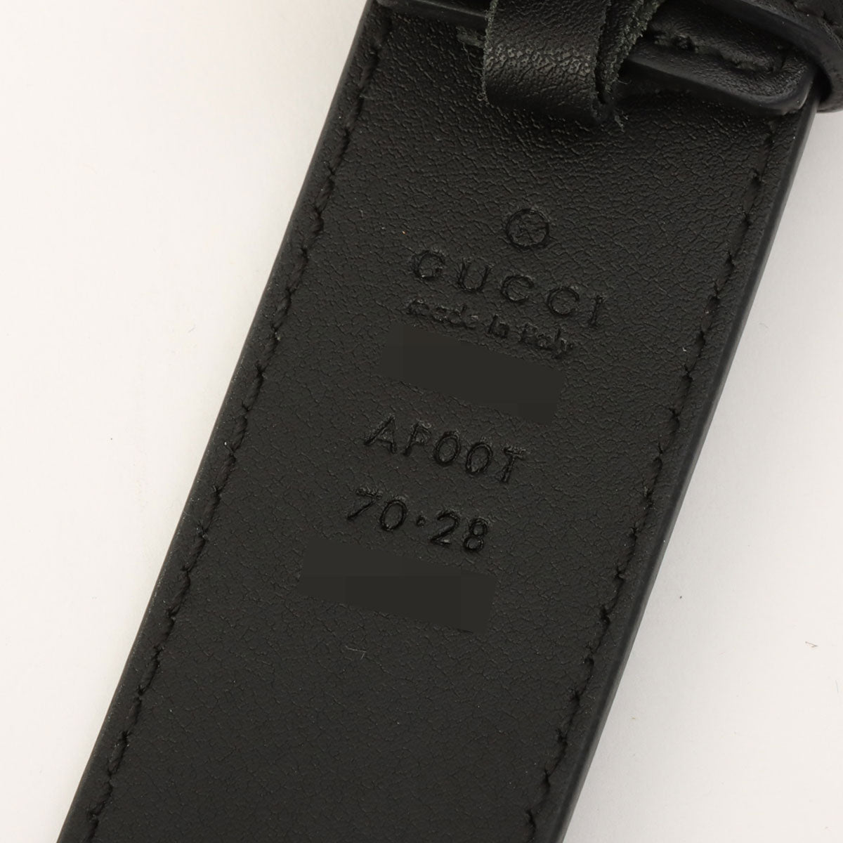 GG图案腰带 黑色