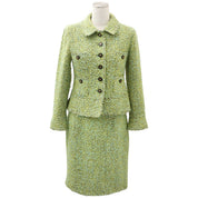 1994 Chanel CC Mark Button Setup #36 Green/Yellow