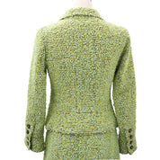 1994 Chanel CC Mark Button Setup #36 Green/Yellow