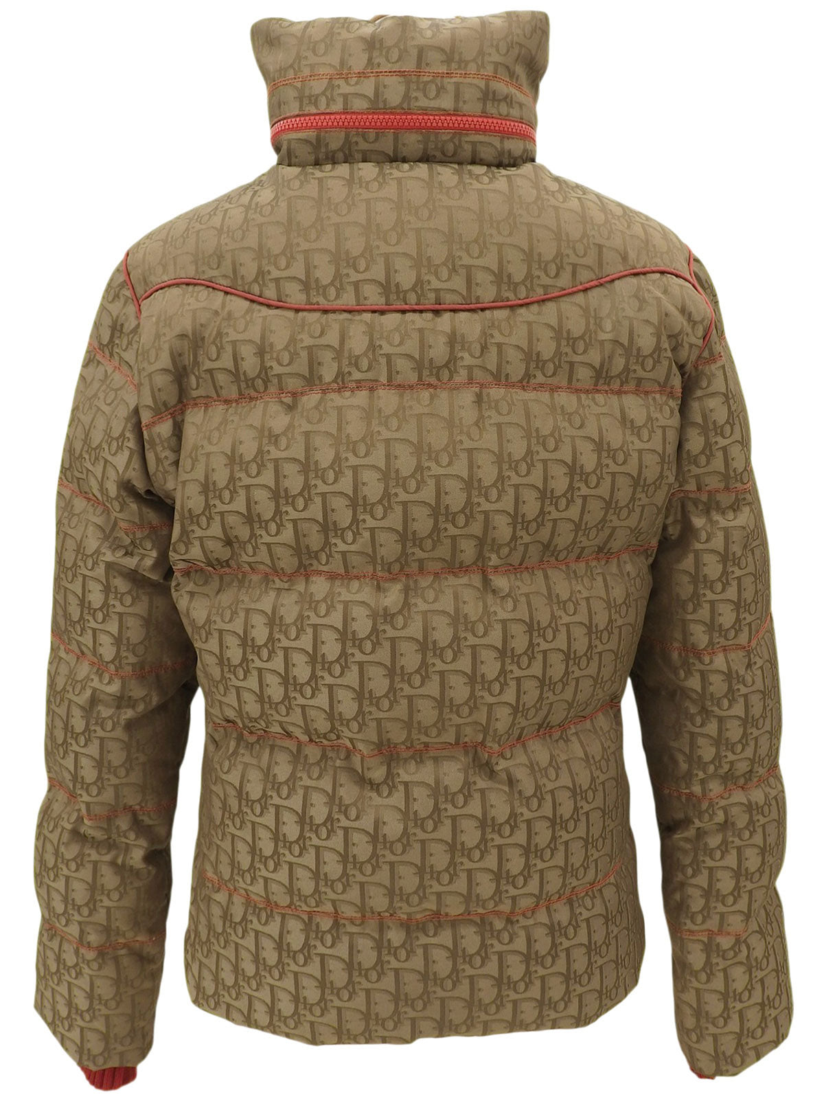 トロッターパターンダウンジャケット ブラウン #40