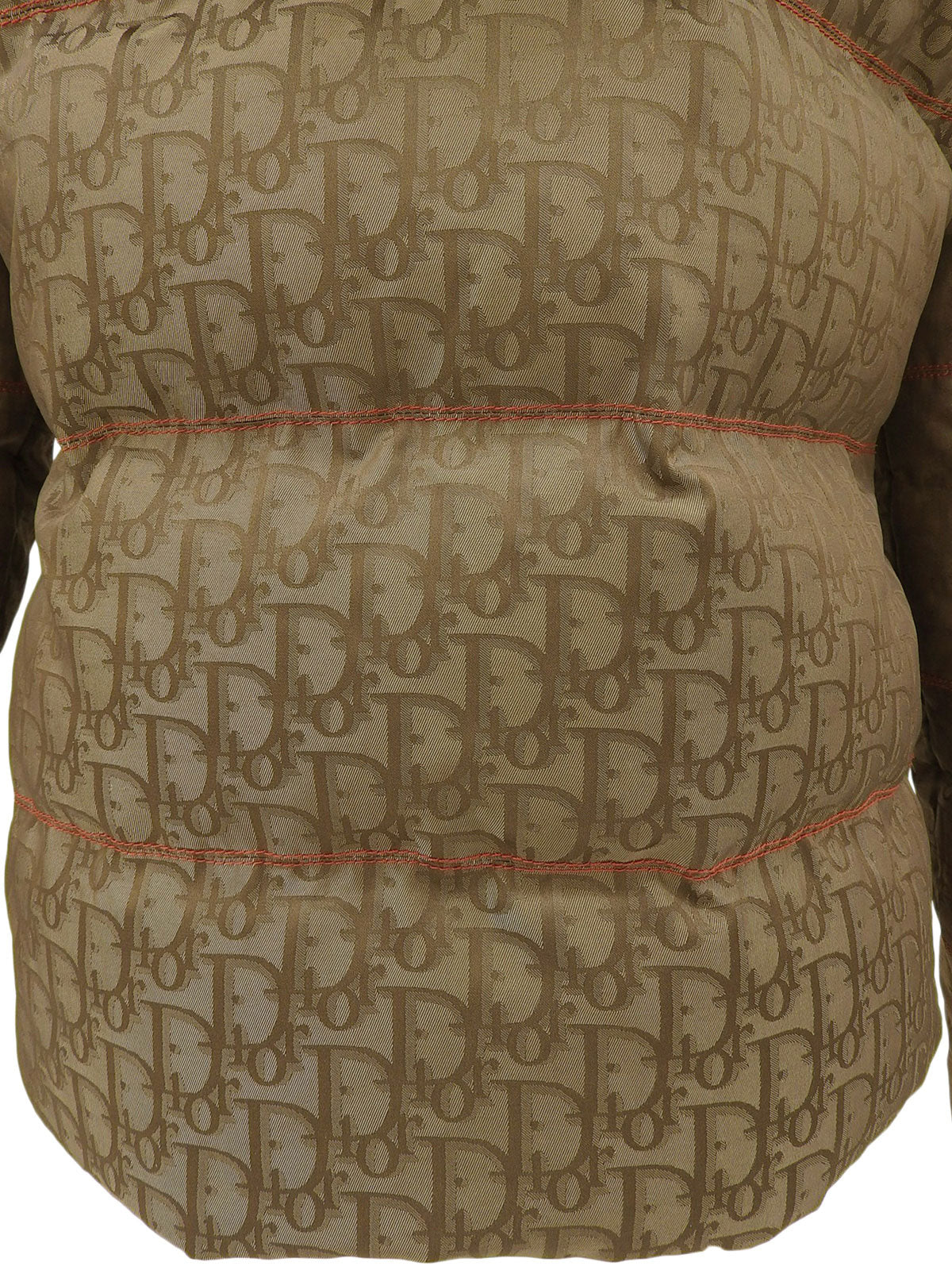 トロッターパターンダウンジャケット ブラウン #40