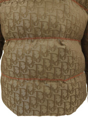 Trotter Pattern Down Jacket #40 Brown