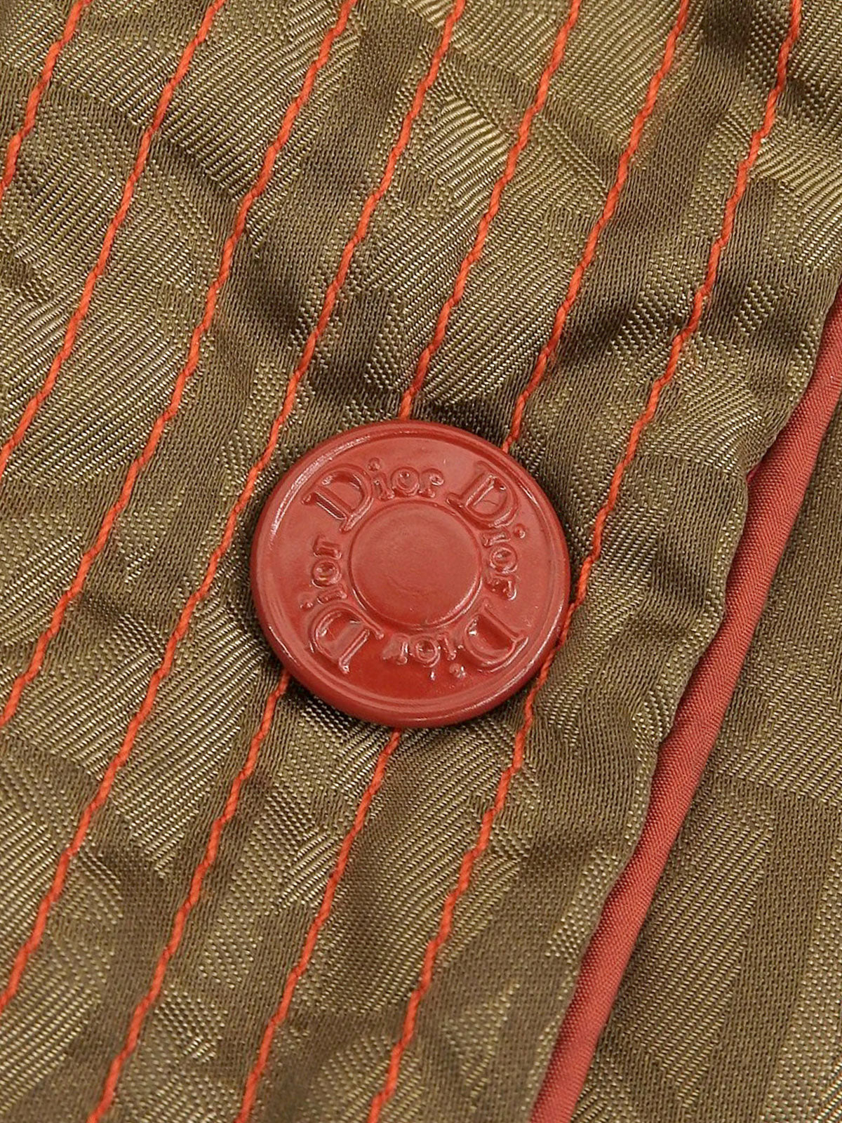 トロッターパターンダウンジャケット ブラウン #40