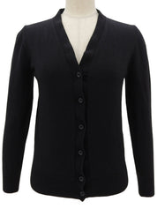 Wool Cardigan #38 Black