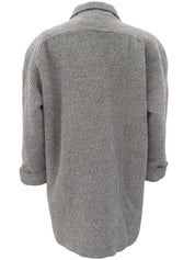 ウールダブルブレストコート #Men's Lグレー
