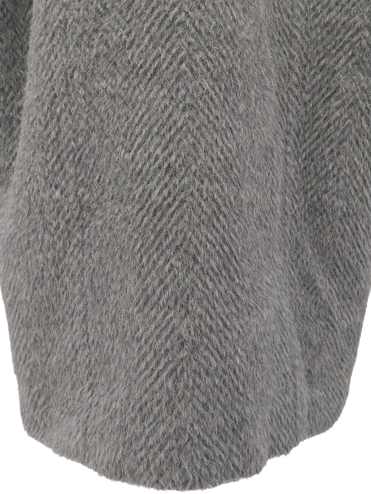 ウールダブルブレストコート #Men's Lグレー