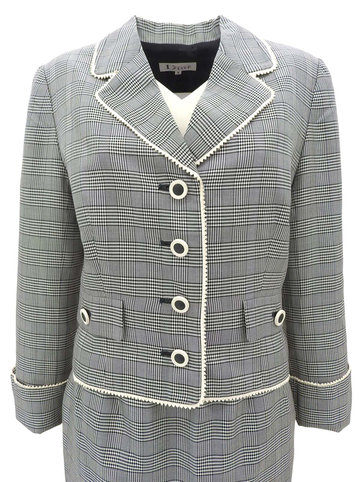 Glen Check Pattern Set-Up in Gray