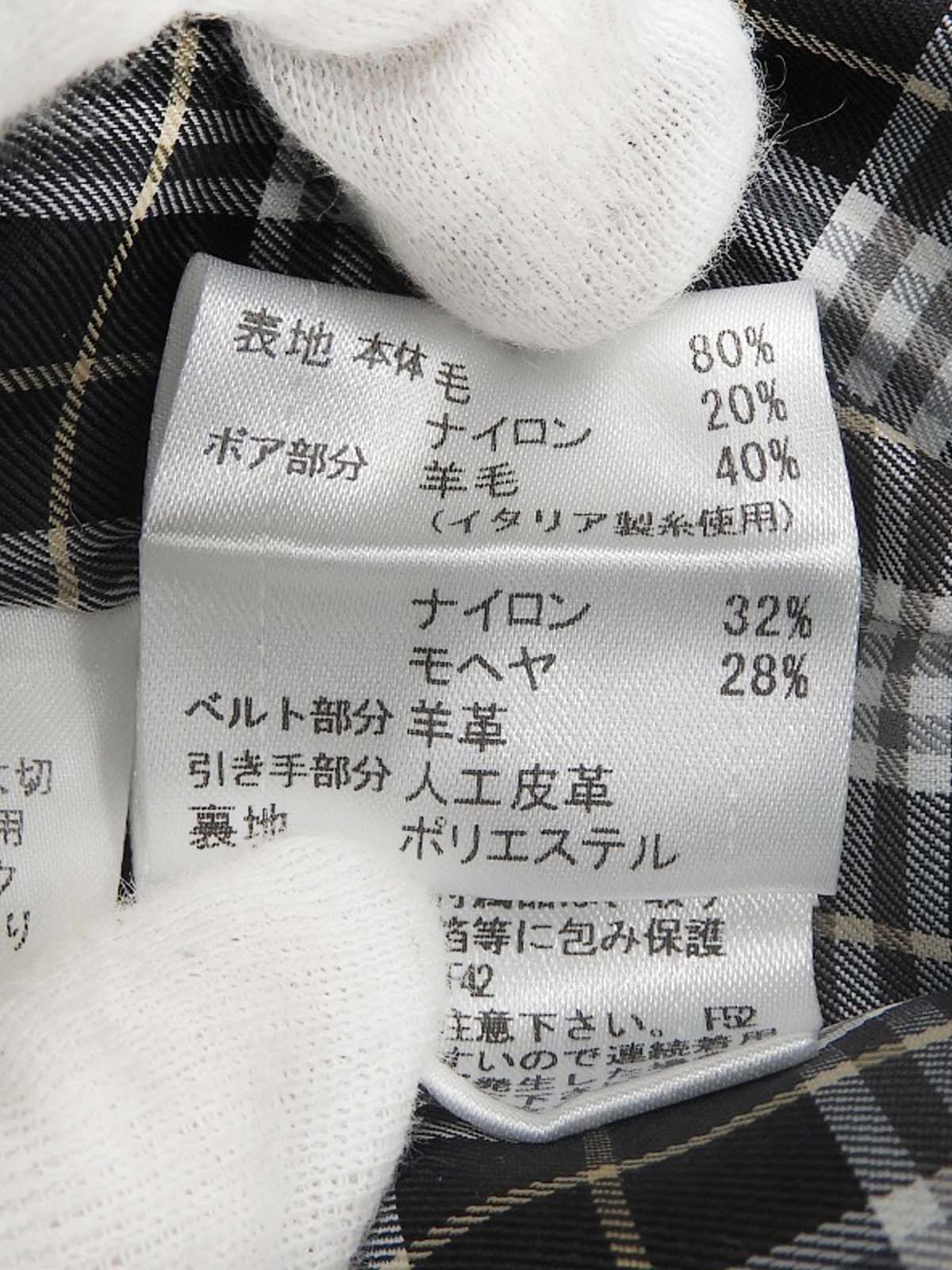 ロゴボタンブルゾン ブラック #38