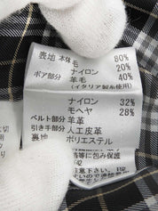 ロゴボタンブルゾン ブラック #38