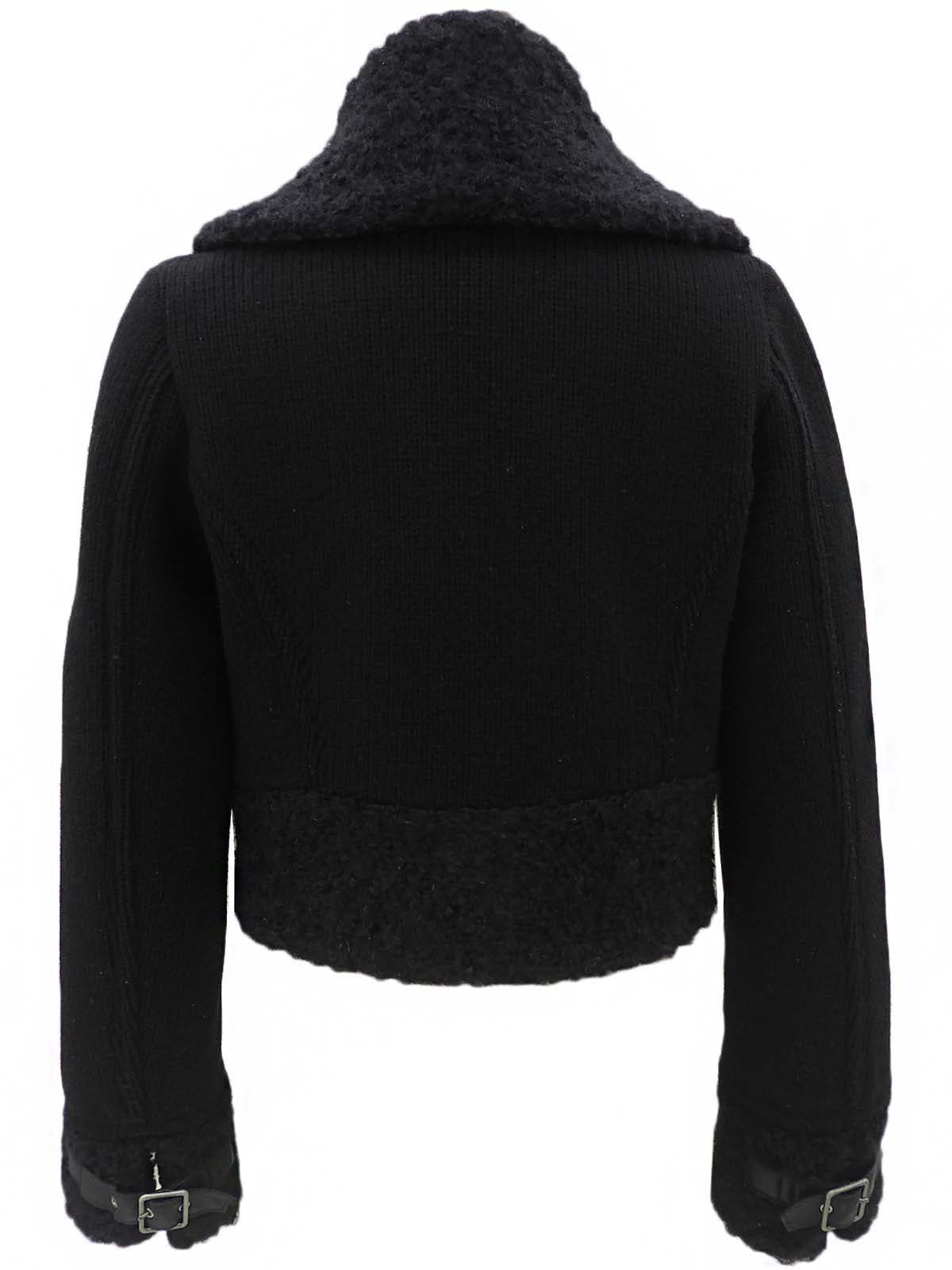 ロゴボタンブルゾン ブラック #38