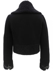 ロゴボタンブルゾン ブラック #38