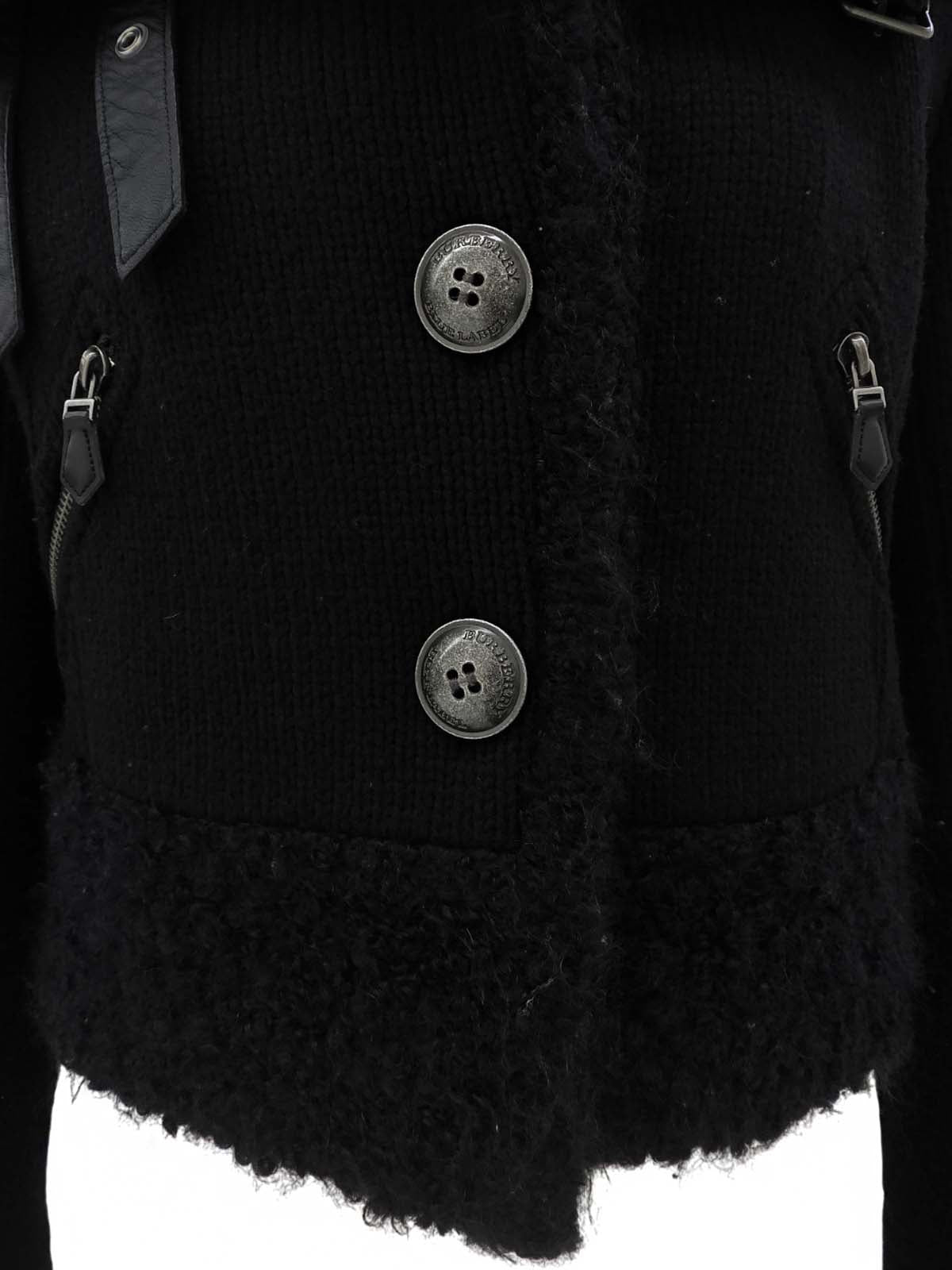 ロゴボタンブルゾン ブラック #38