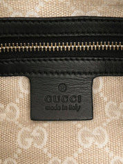 インターロッキングホーボーバッグ ブラック