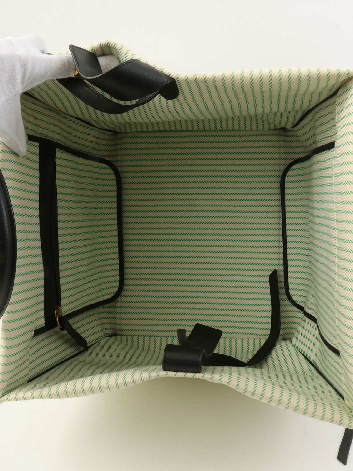 ラゲージファントム アイボリー/ グリーン/ブラック