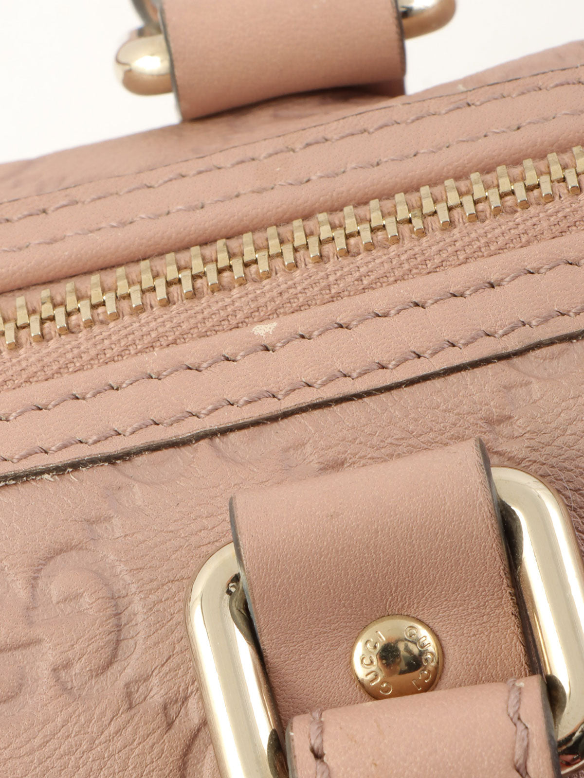 グッチシマボストンバッグ ピンク