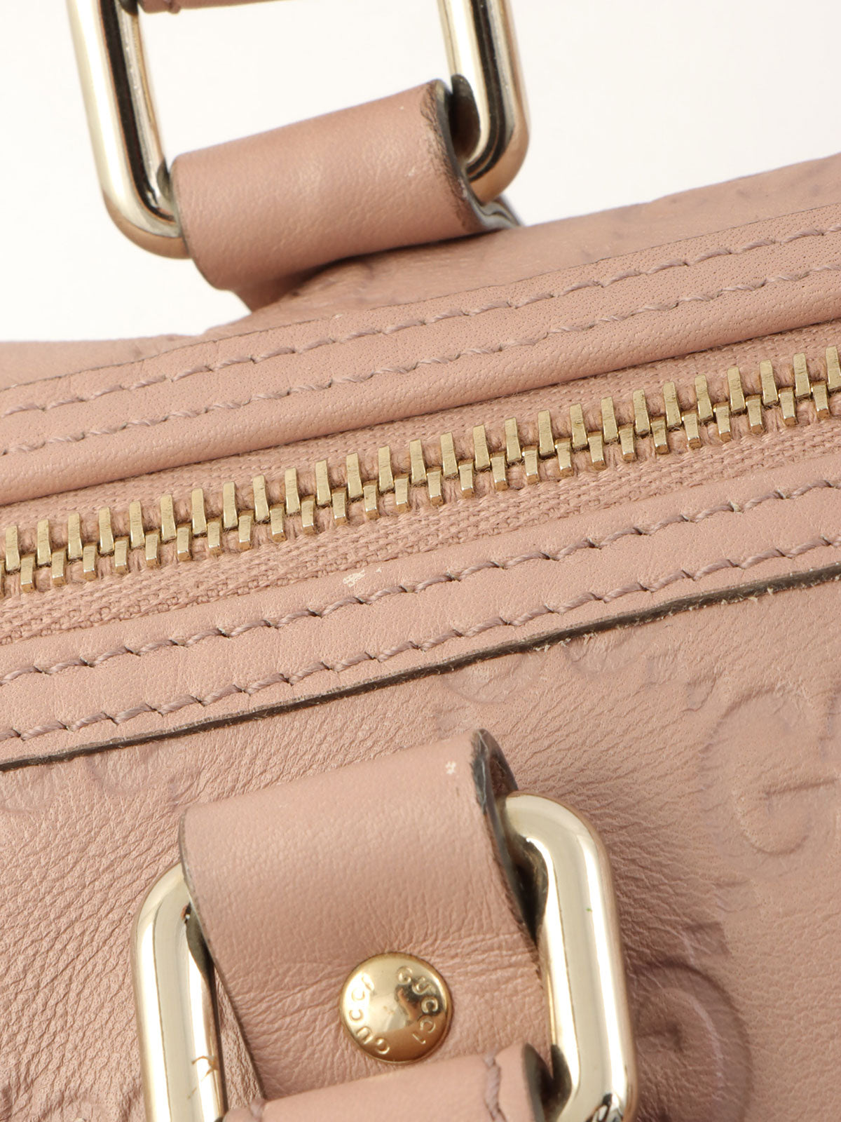 グッチシマボストンバッグ ピンク