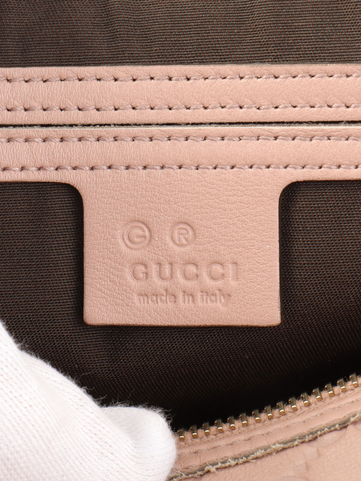 グッチシマボストンバッグ ピンク