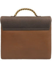 Velazquez 2-Way Bag Camel/Mocha Brown