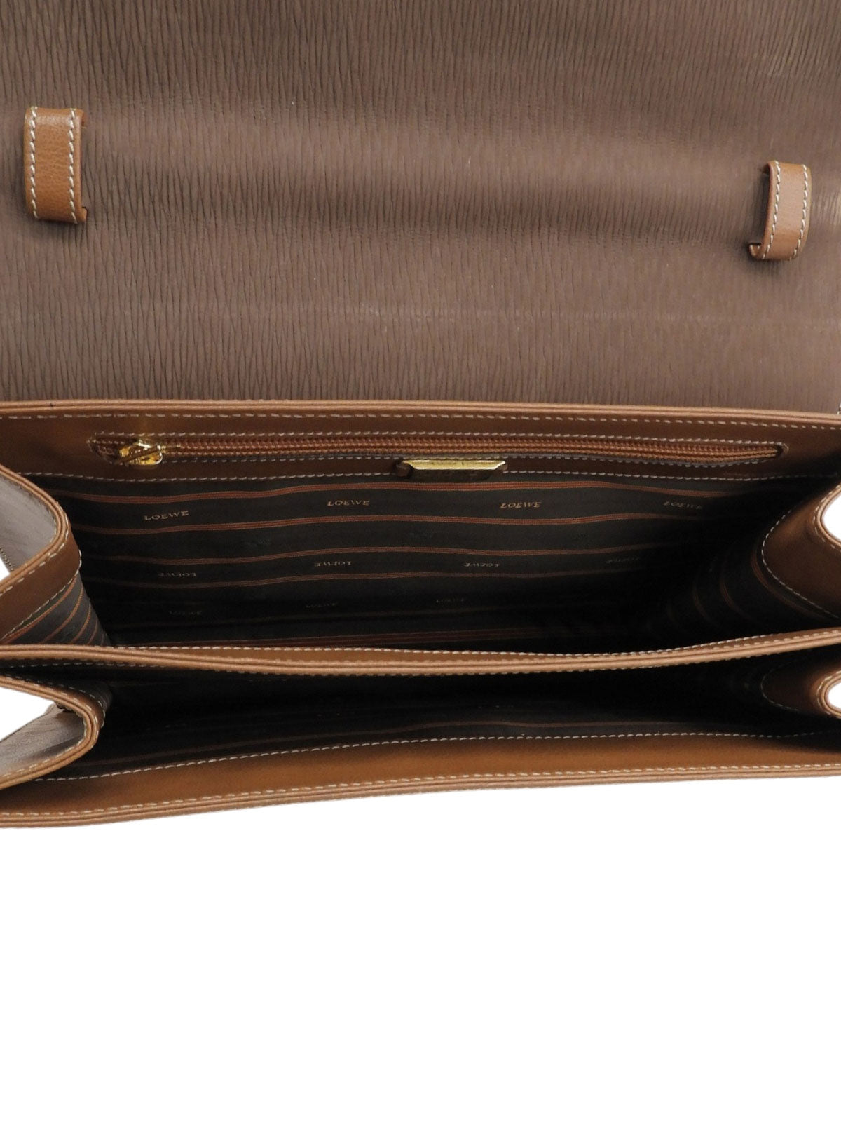 Velazquez 2-Way Bag Camel/Mocha Brown
