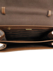Velazquez 2-Way Bag Camel/Mocha Brown