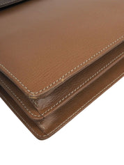 Velazquez 2-Way Bag Camel/Mocha Brown