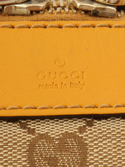 Canvas GG Pattern 2-Way Bag Beige/Yellow