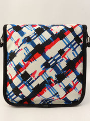 Circa 2016 Airline Shoulder Bag White/Black/Blue