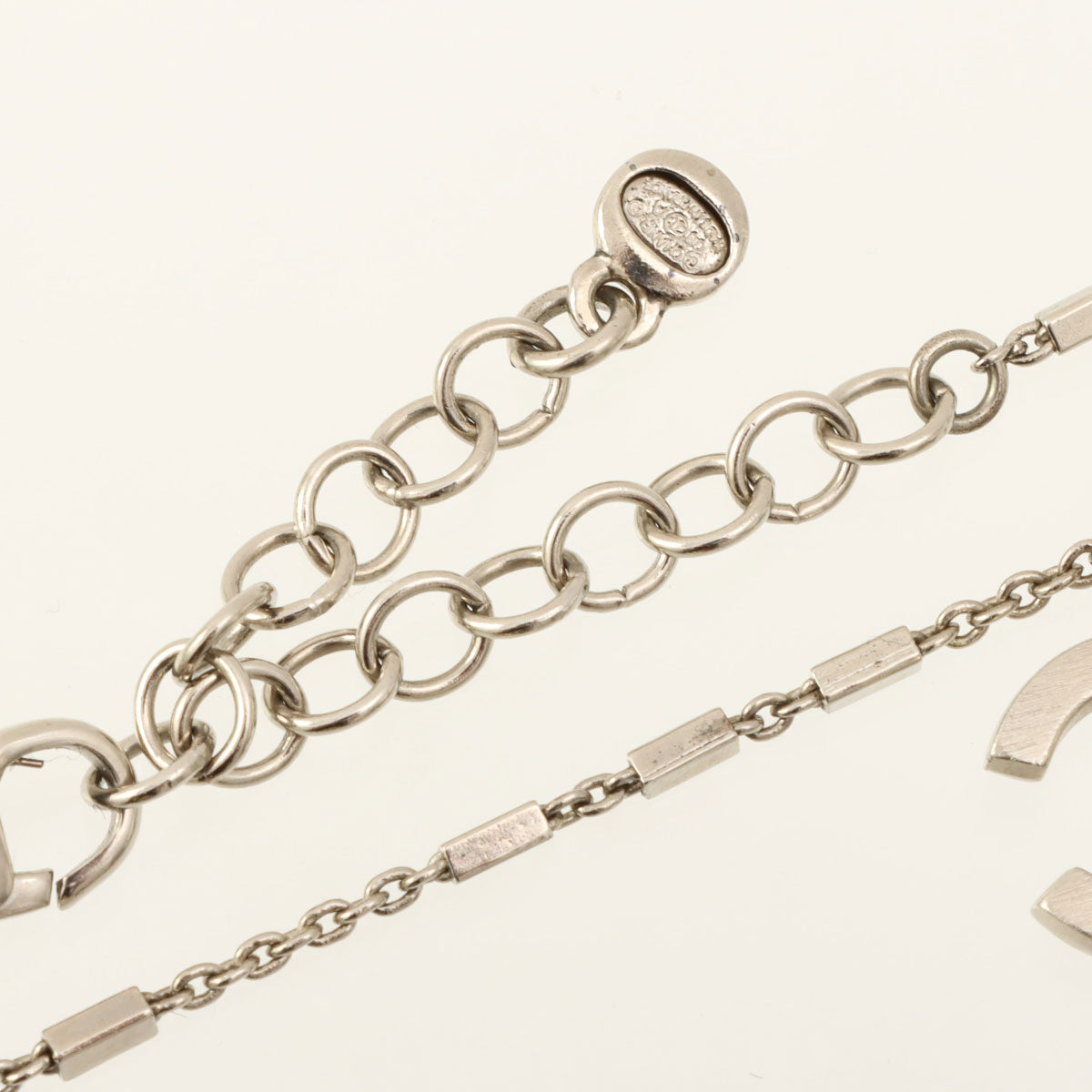 2008 CC Mark Paris London Design Necklace, Silver