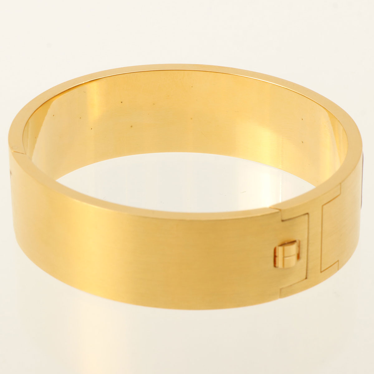 1999 Studded Motif Bangle, Red/Gold