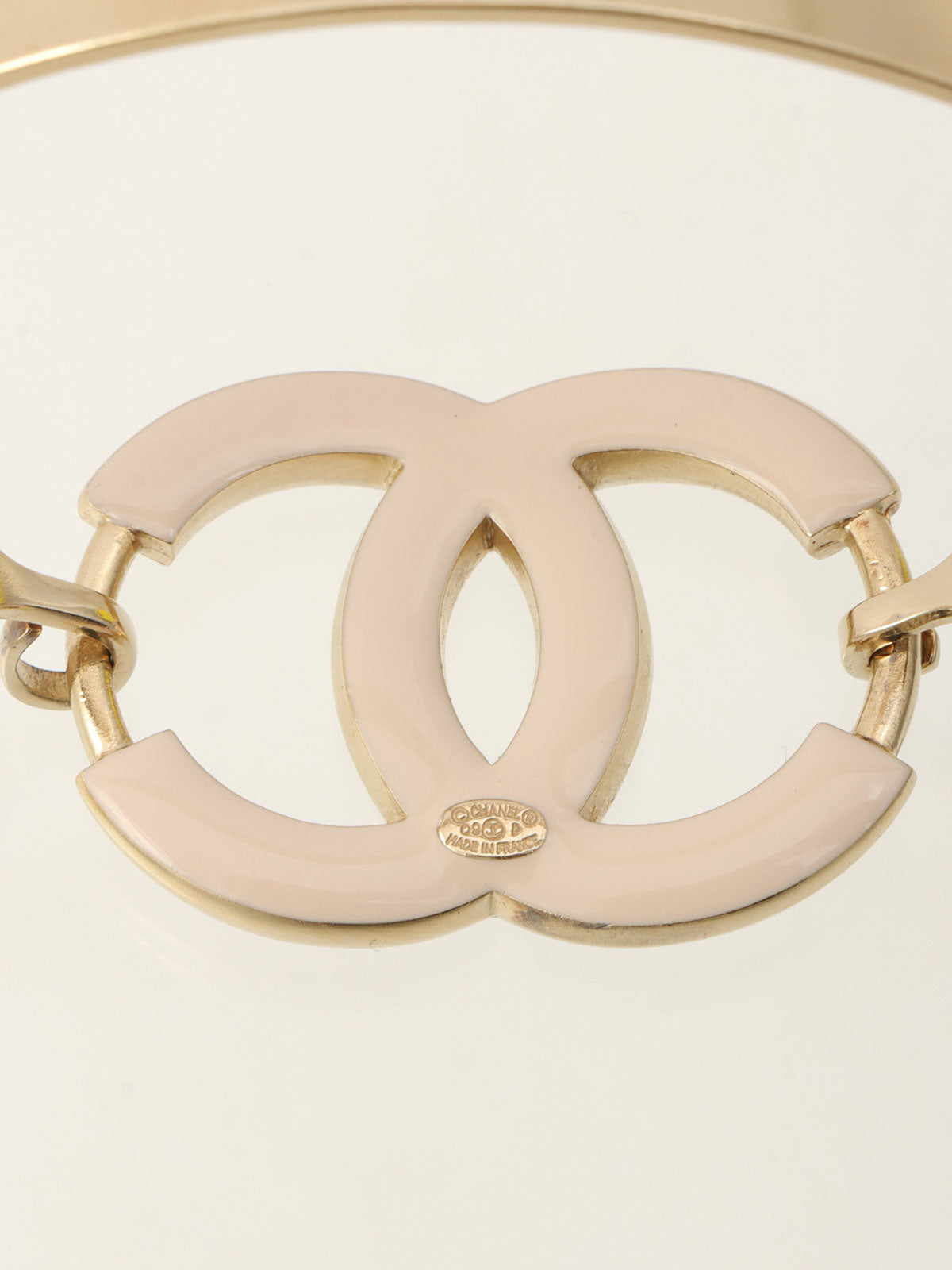 2009 CC Mark Bangle Gold/Baby Pink