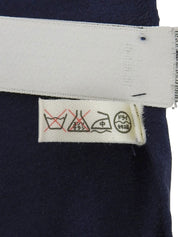 シルクチェーンモチーフスカーフ ネイビー/ゴールド