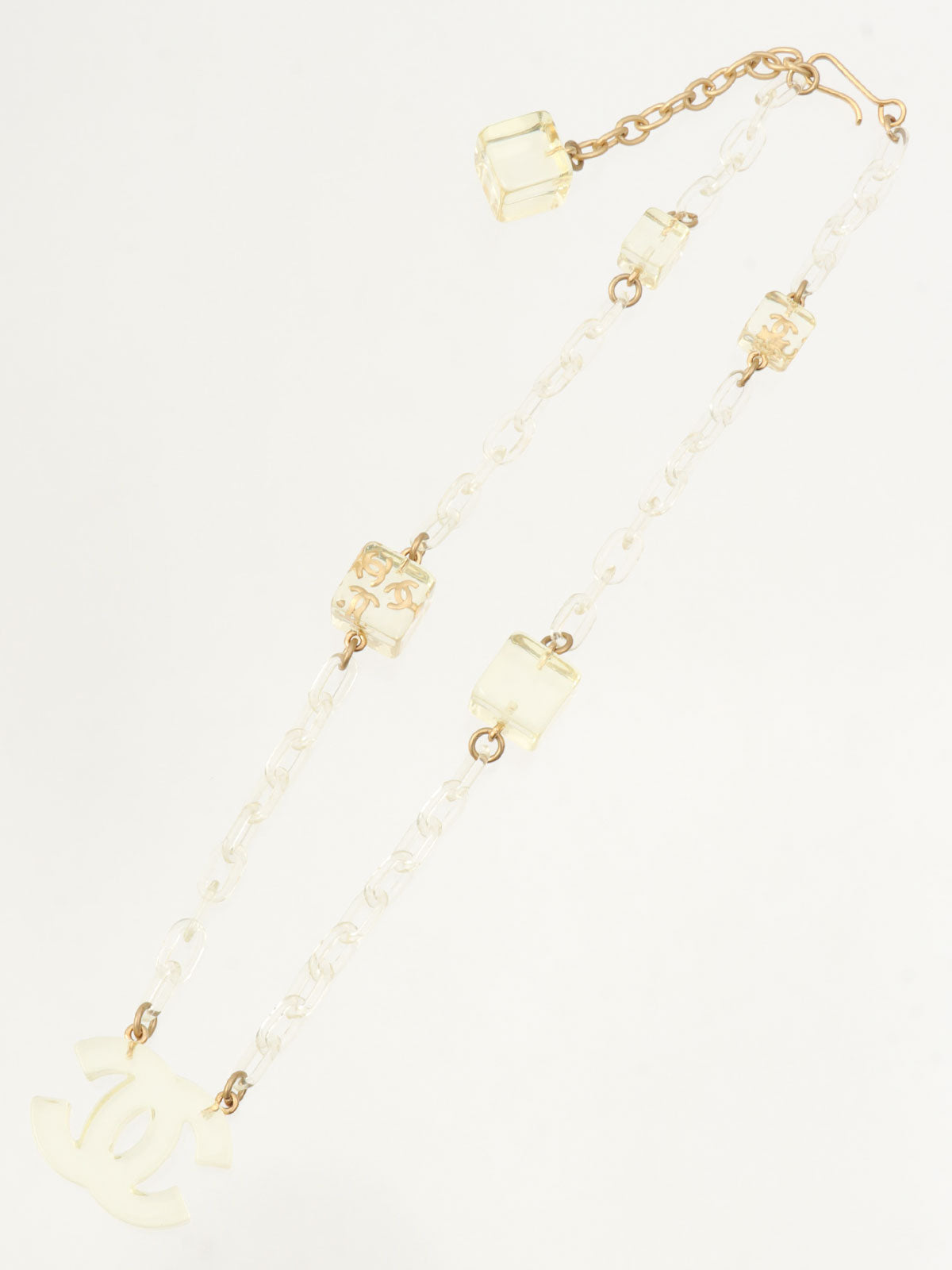 2001年製 CCマーククリアチェーンブレスレット クリア