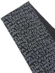 Monogram Graffiti Muffler Black/Silver