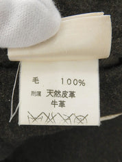 Wool coat, khaki, #50